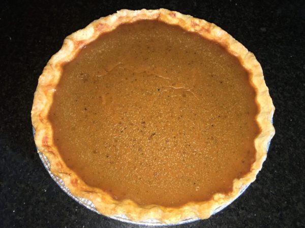 American Thanksgiving Pumpkin Pie